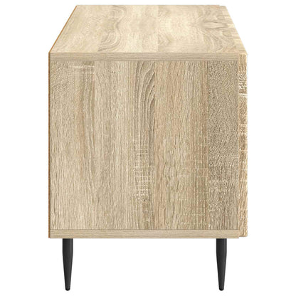 vidaXL TV Cabinet Sonoma Oak Engineered Wood 6