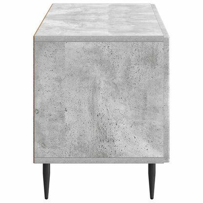 vidaXL TV Cabinet Concrete Grey Engineered Wood 6