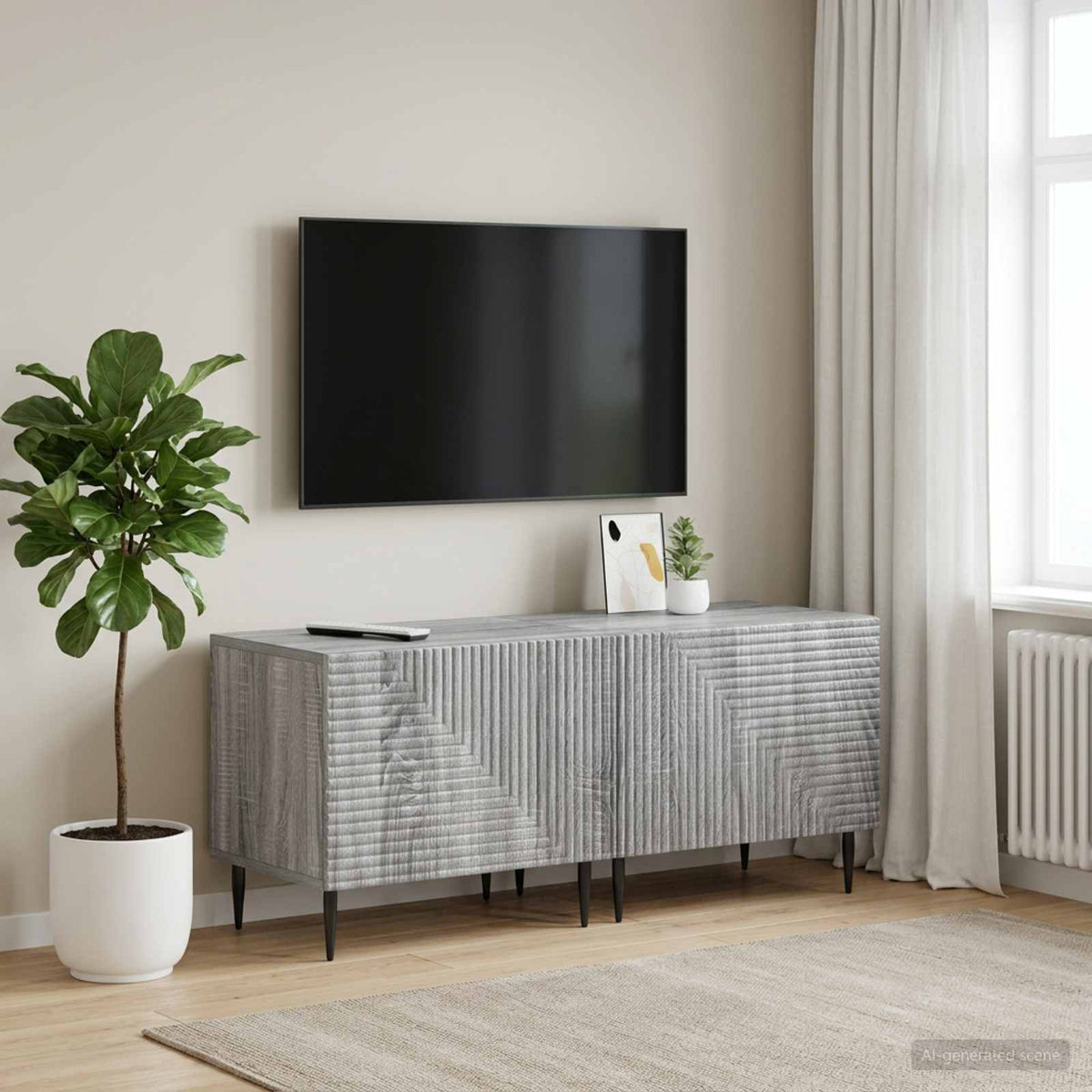 vidaXL TV Cabinet Engineered Wood