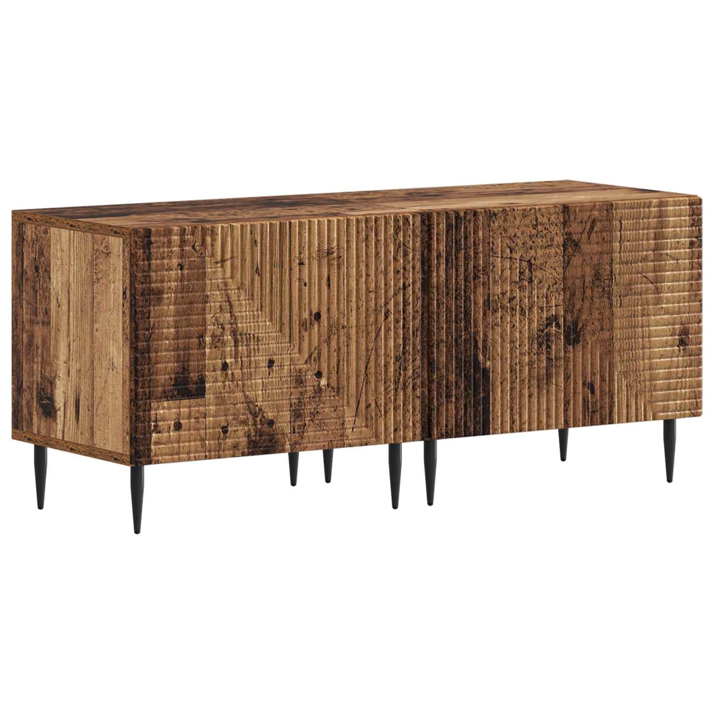 vidaXL TV Cabinet Old Wood Engineered Wood 2
