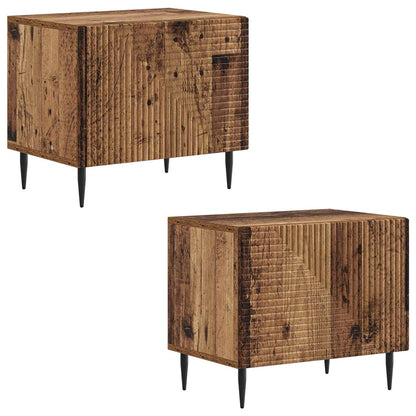vidaXL TV Cabinet Old Wood Engineered Wood 4