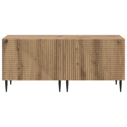 vidaXL TV Cabinet Artisan Oak Engineered Wood 5