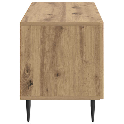vidaXL TV Cabinet Artisan Oak Engineered Wood 6