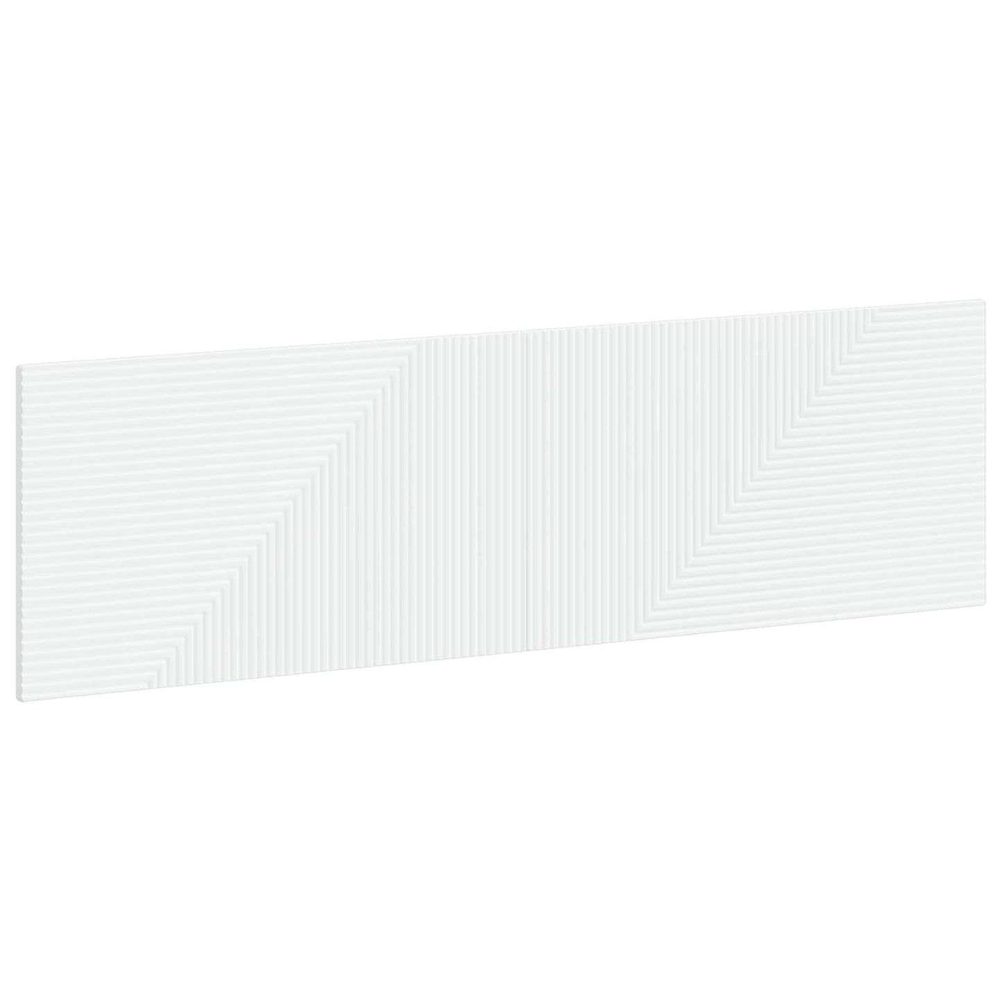 vidaXL Wall-Mounted Headboard HAARLEM White Engineered Wood 2