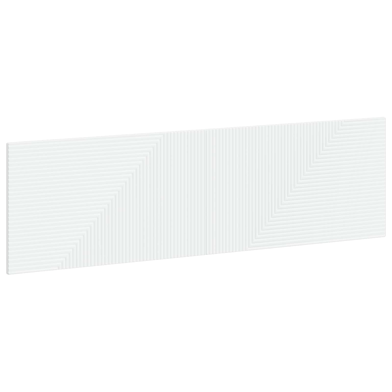 vidaXL Wall-Mounted Headboard HAARLEM White Engineered Wood 2