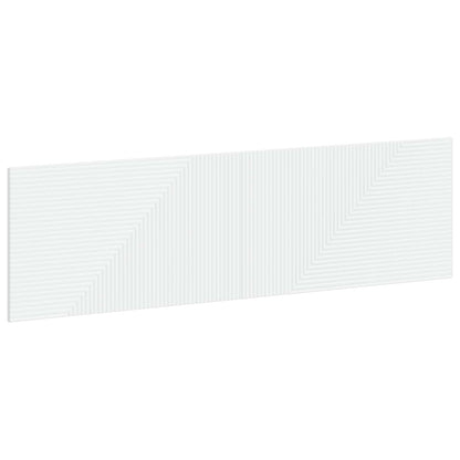 vidaXL Wall-Mounted Headboard HAARLEM White Engineered Wood 2