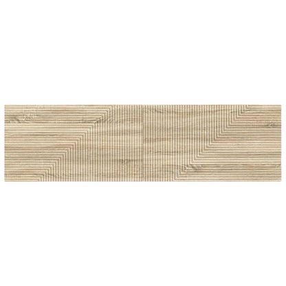 vidaXL Wall-Mounted Headboard HAARLEM Sonoma Oak Engineered Wood 3