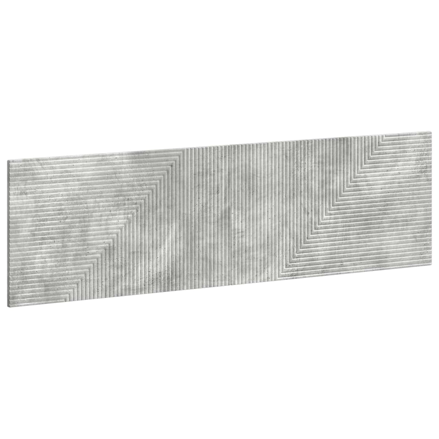 vidaXL Wall-Mounted Headboard HAARLEM Concrete Grey Engineered Wood 2