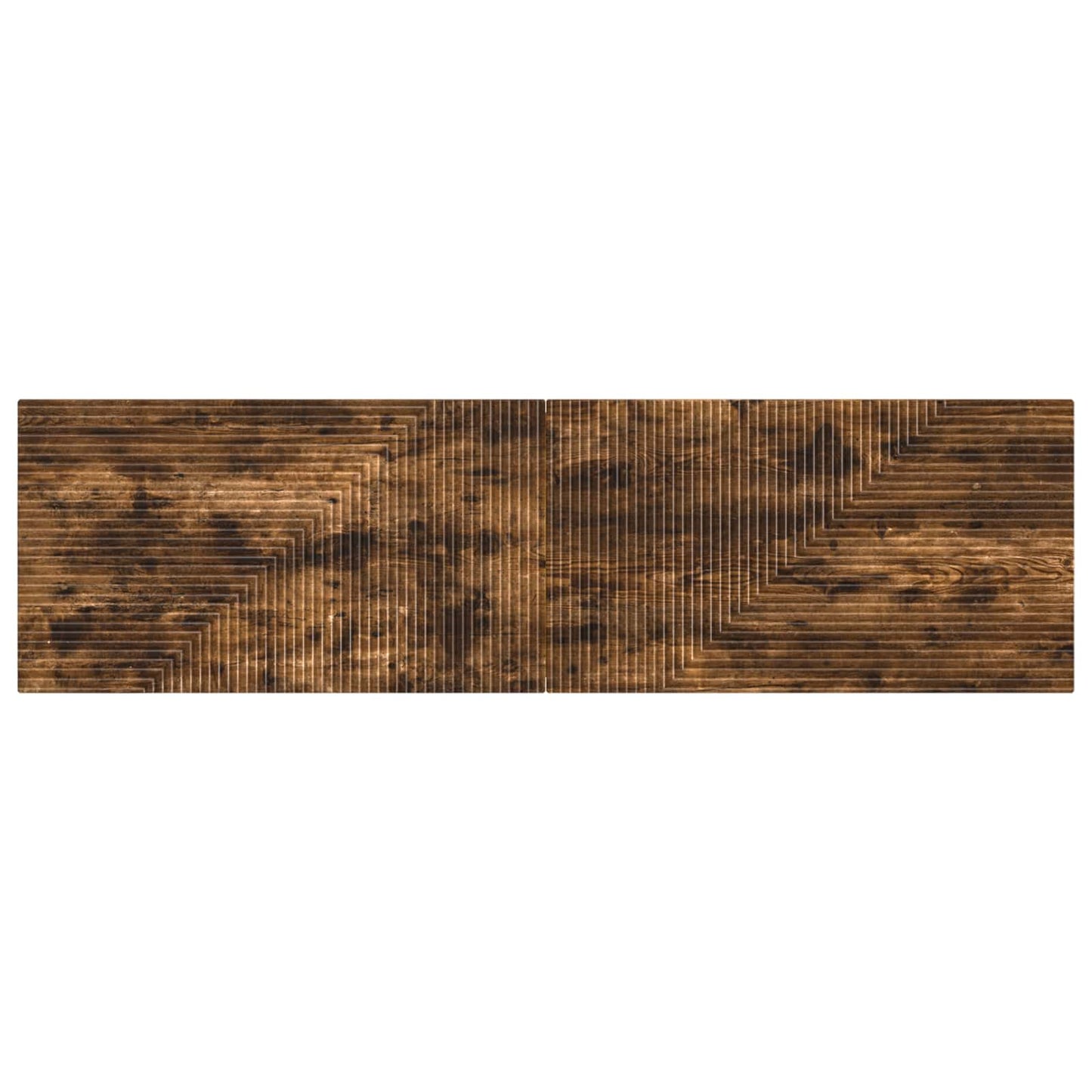 vidaXL Wall-Mounted Headboard HAARLEM Smoked Oak Engineered Wood 3