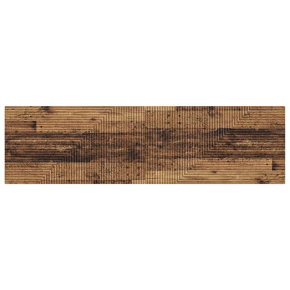 vidaXL Wall-Mounted Headboard HAARLEM Old Wood Engineered Wood 3