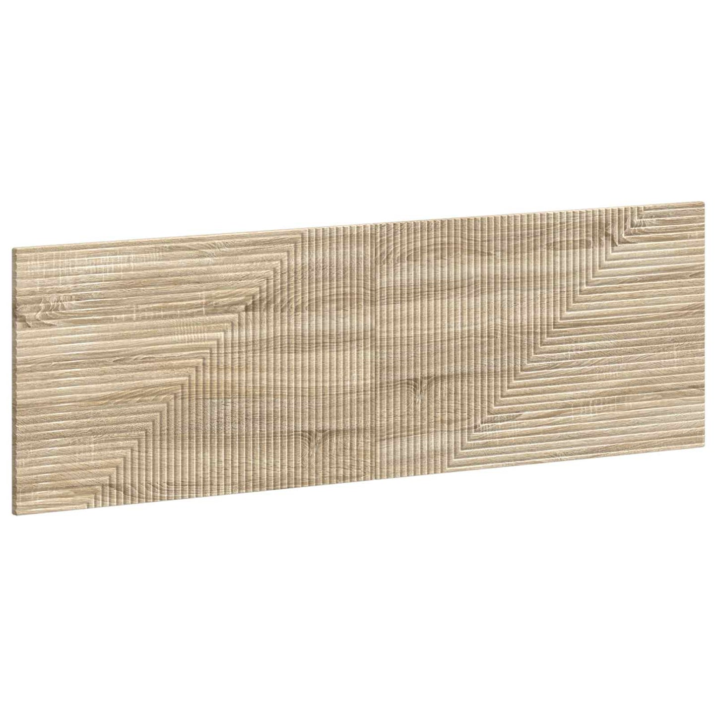 vidaXL Wall-Mounted Headboard HAARLEM Sonoma Oak Engineered Wood 2