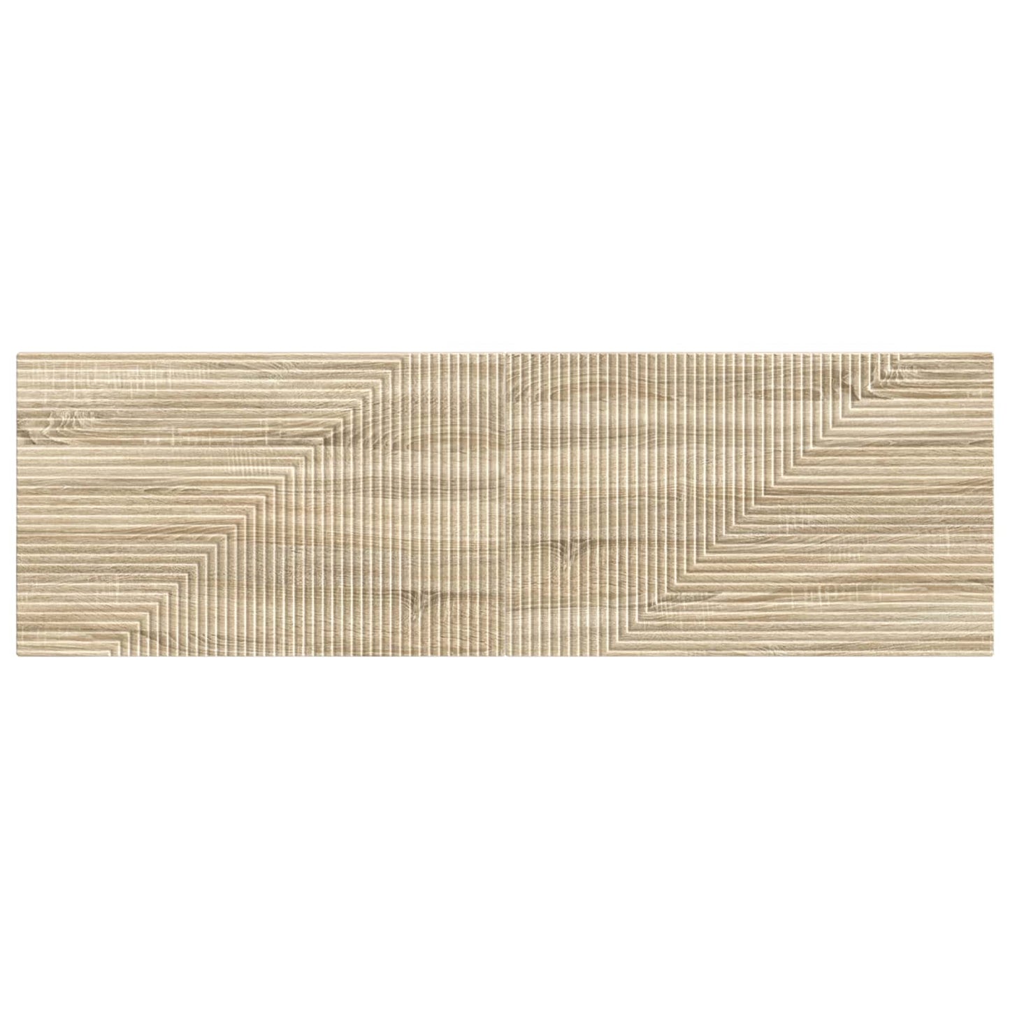 vidaXL Wall-Mounted Headboard HAARLEM Sonoma Oak Engineered Wood 3