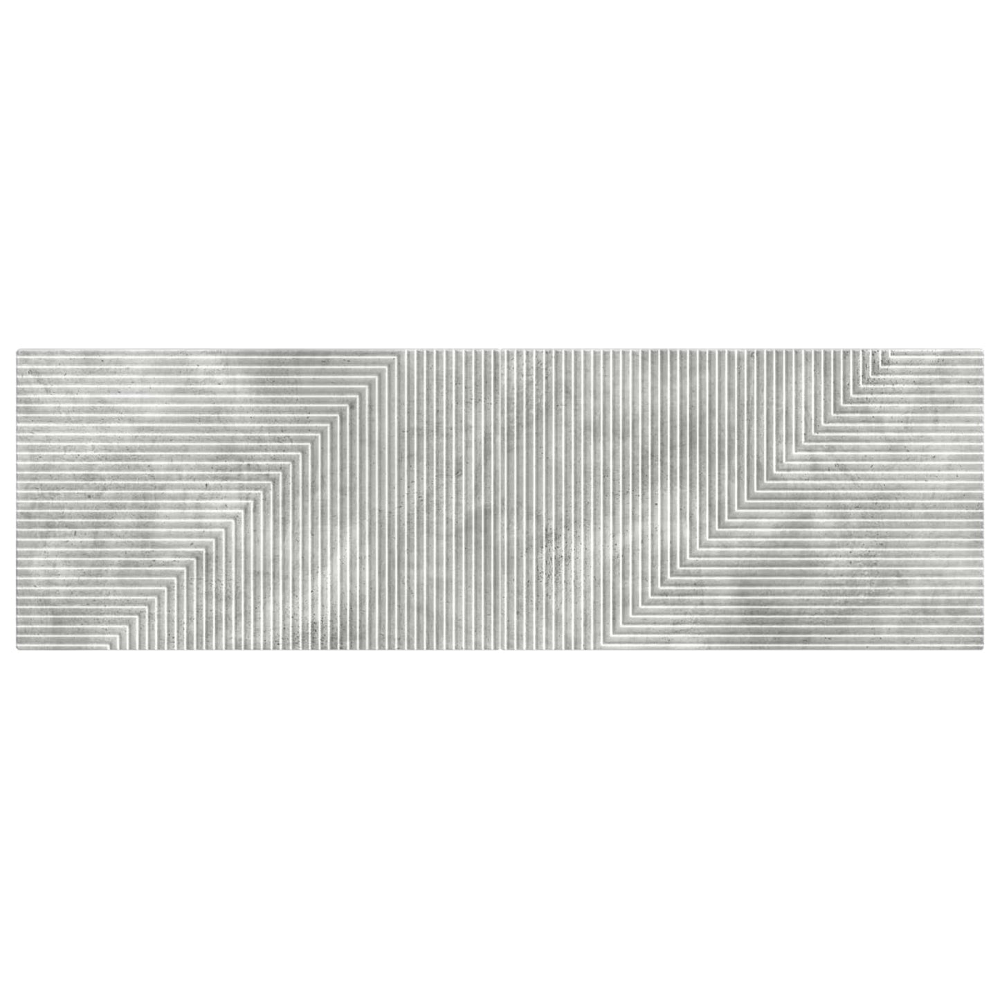 vidaXL Wall-Mounted Headboard HAARLEM Concrete Grey Engineered Wood 3