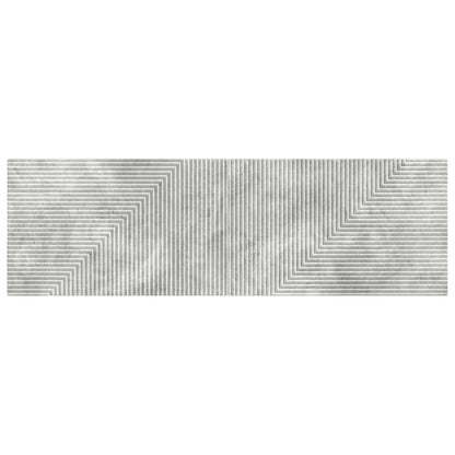 vidaXL Wall-Mounted Headboard HAARLEM Concrete Grey Engineered Wood 3