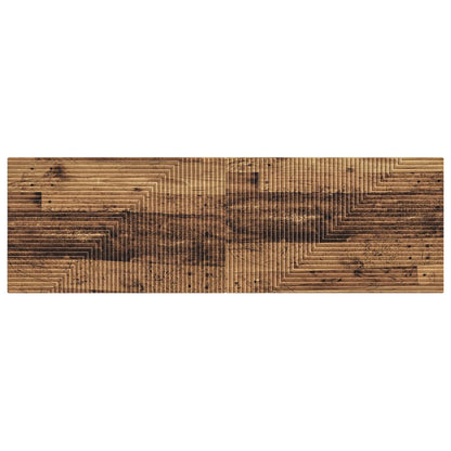 vidaXL Wall-Mounted Headboard HAARLEM Old Wood Engineered Wood 3