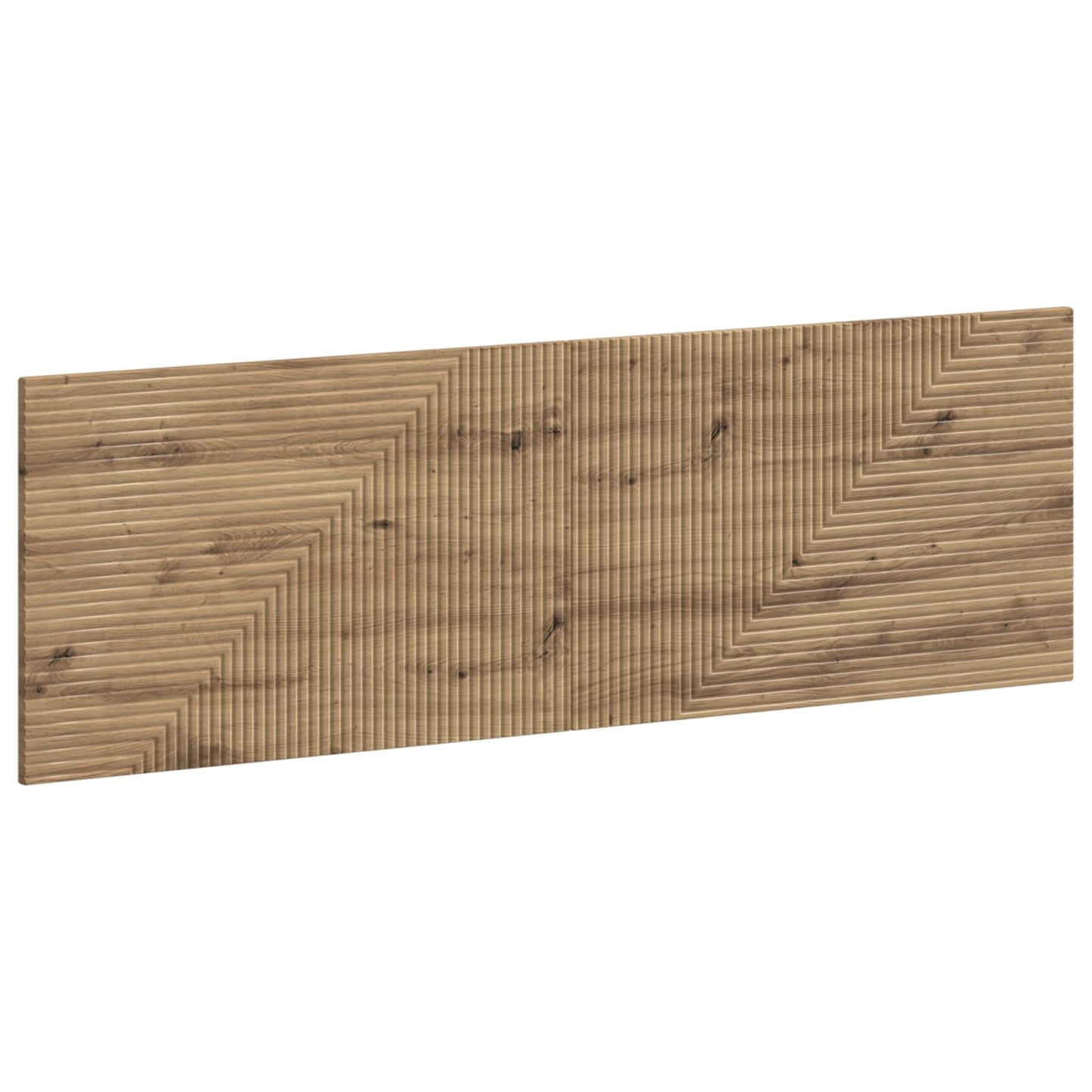 vidaXL Wall-Mounted Headboard HAARLEM Artisan Oak Engineered Wood 2