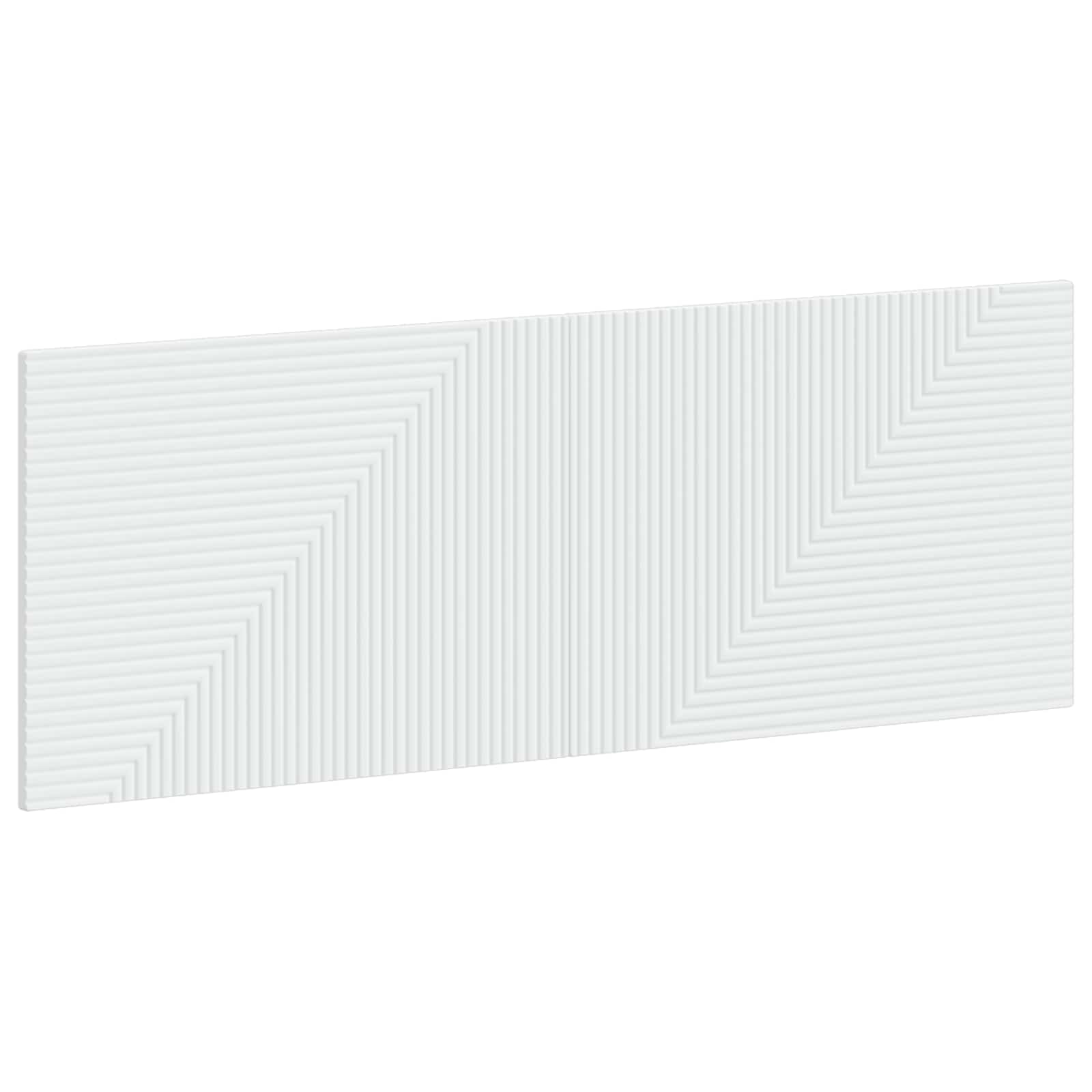 vidaXL Wall-Mounted Headboard HAARLEM White Engineered Wood 2