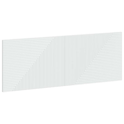 vidaXL Wall-Mounted Headboard HAARLEM White Engineered Wood 2