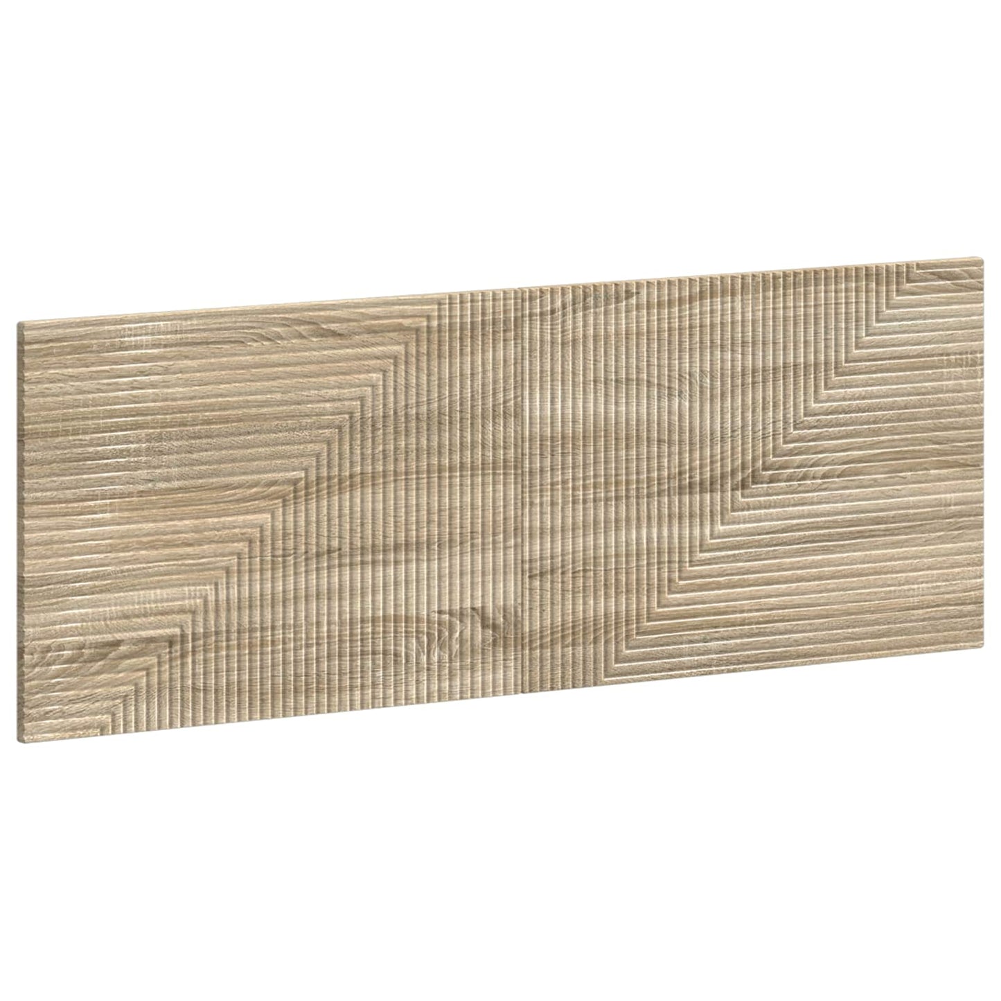 vidaXL Wall-Mounted Headboard HAARLEM Sonoma Oak Engineered Wood 2