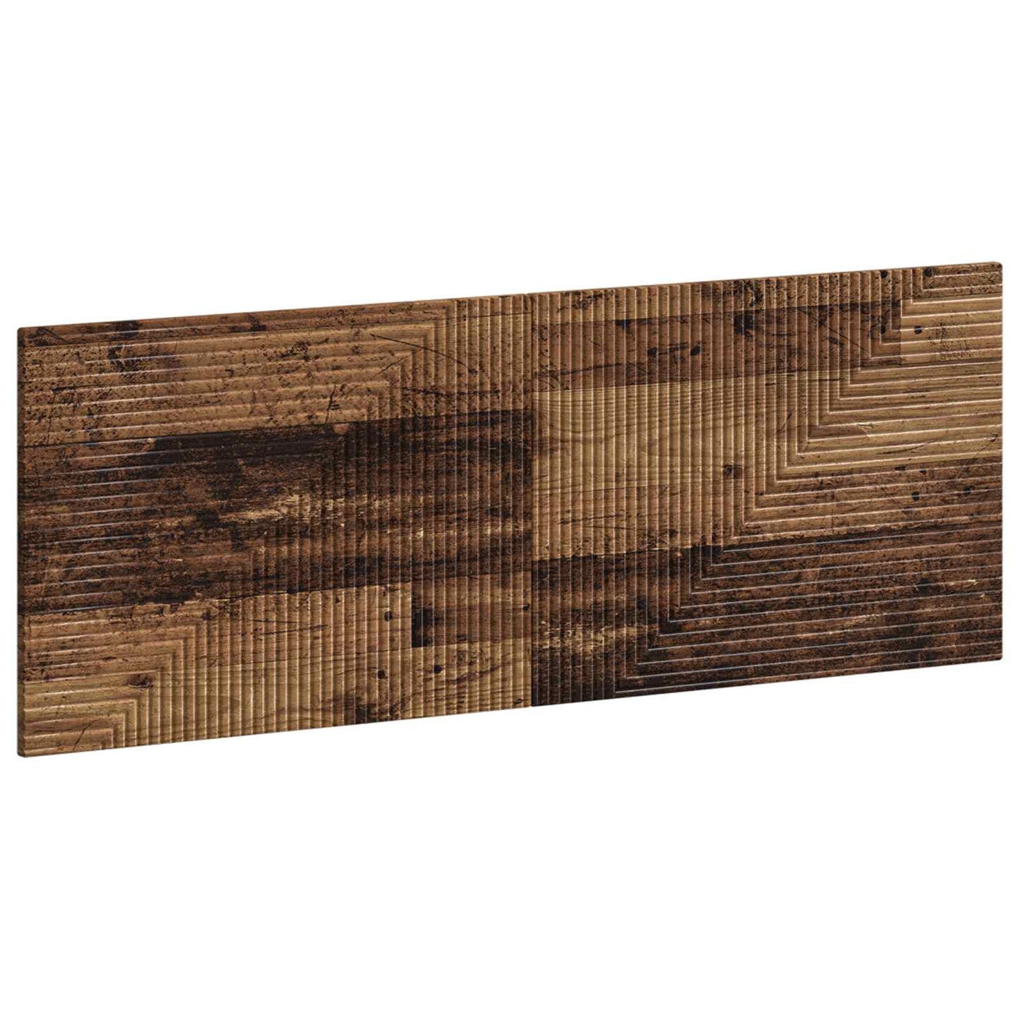 vidaXL Wall-Mounted Headboard HAARLEM Old Wood Engineered Wood 2