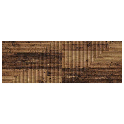 vidaXL Wall-Mounted Headboard HAARLEM Old Wood Engineered Wood 3