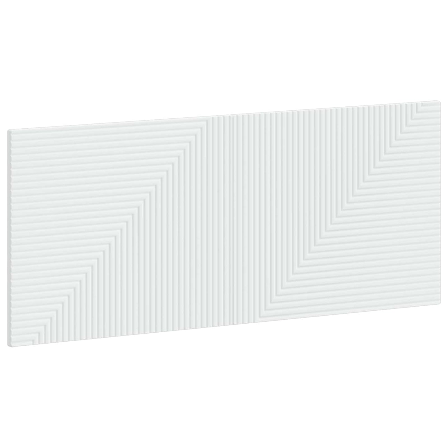 vidaXL Wall-Mounted Headboard HAARLEM White Engineered Wood 2