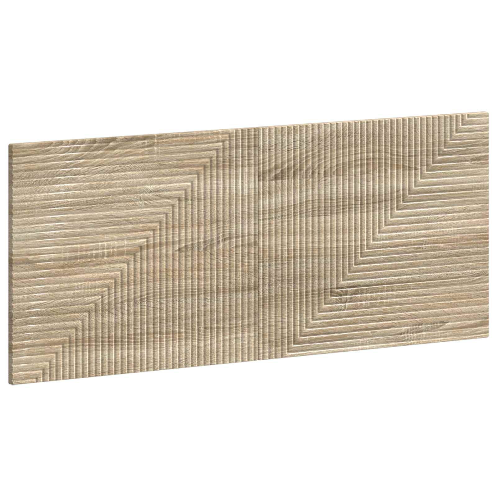 vidaXL Wall-Mounted Headboard HAARLEM Sonoma Oak Engineered Wood 2