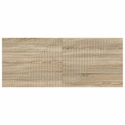vidaXL Wall-Mounted Headboard HAARLEM Sonoma Oak Engineered Wood 3