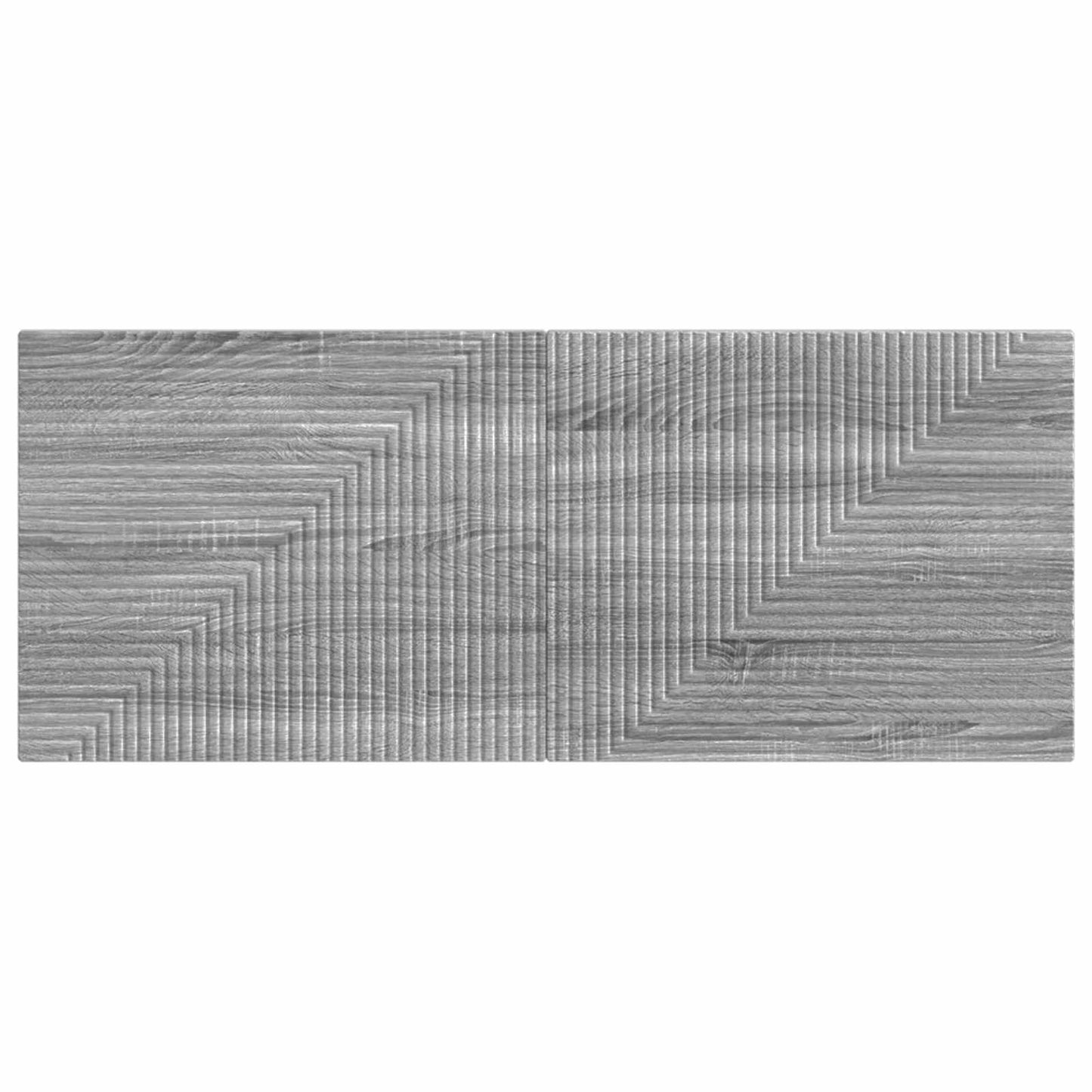 vidaXL Wall-Mounted Headboard HAARLEM Grey Sonoma Engineered Wood 3