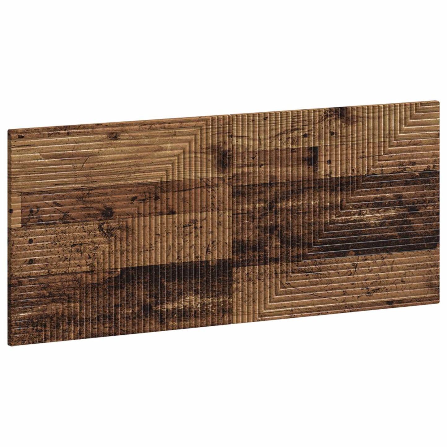 vidaXL Wall-Mounted Headboard HAARLEM Old Wood Engineered Wood 2