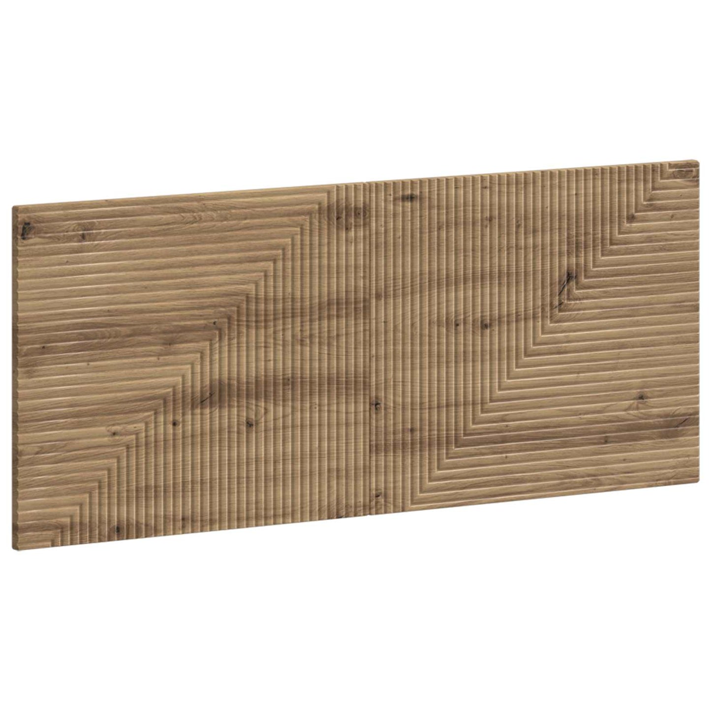vidaXL Wall-Mounted Headboard HAARLEM Artisan Oak Engineered Wood 2