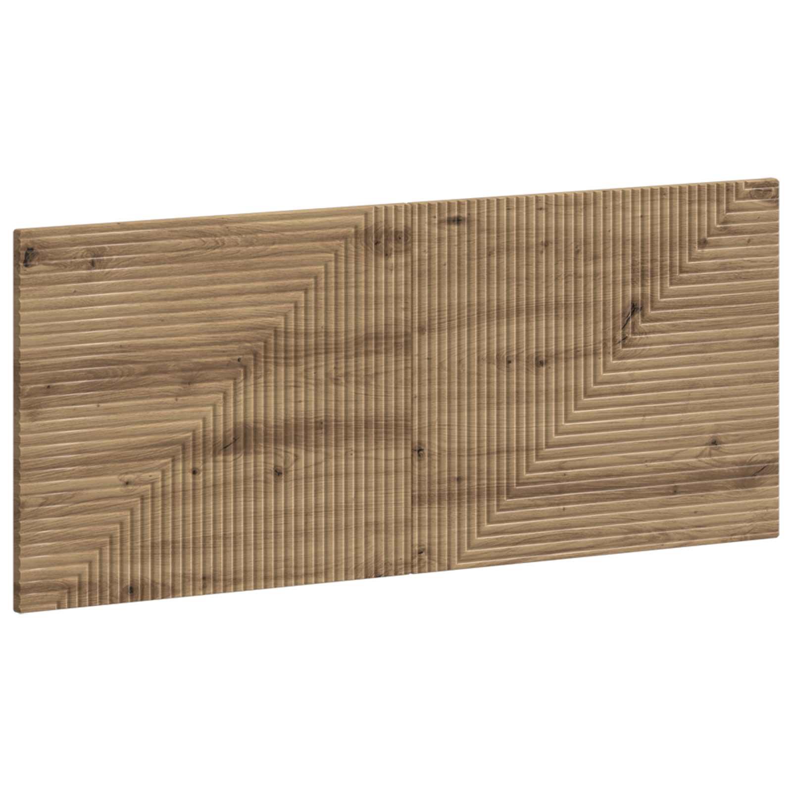 vidaXL Wall-Mounted Headboard HAARLEM Artisan Oak Engineered Wood 2