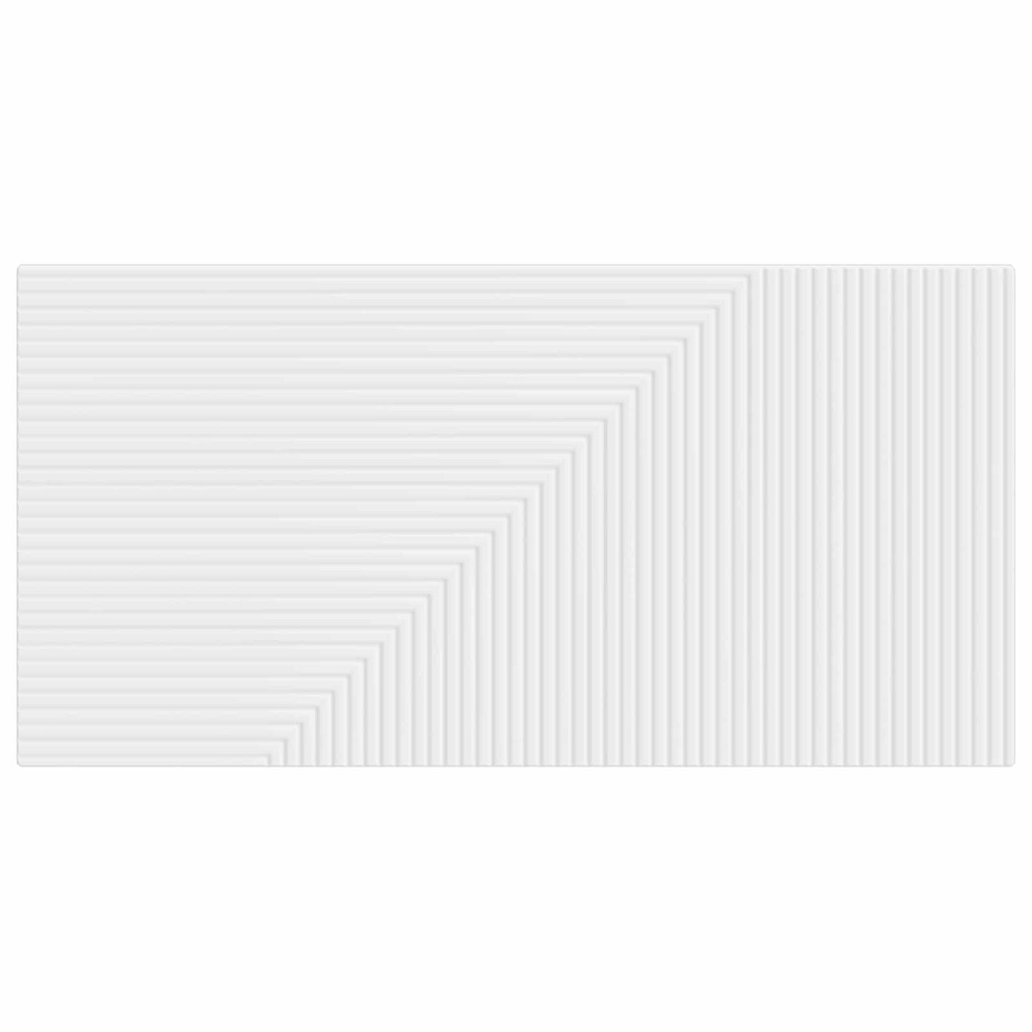 vidaXL Wall-Mounted Headboard HAARLEM White Engineered Wood 3