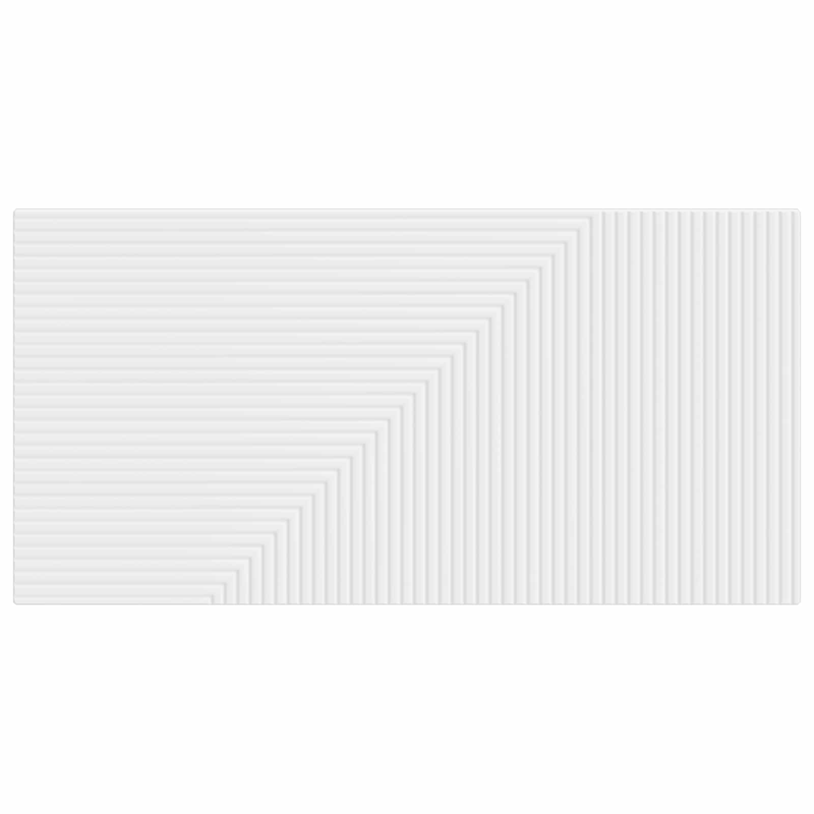 vidaXL Wall-Mounted Headboard HAARLEM White Engineered Wood 3