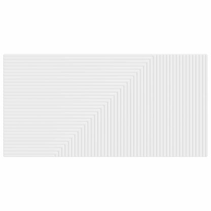 vidaXL Wall-Mounted Headboard HAARLEM White Engineered Wood 3