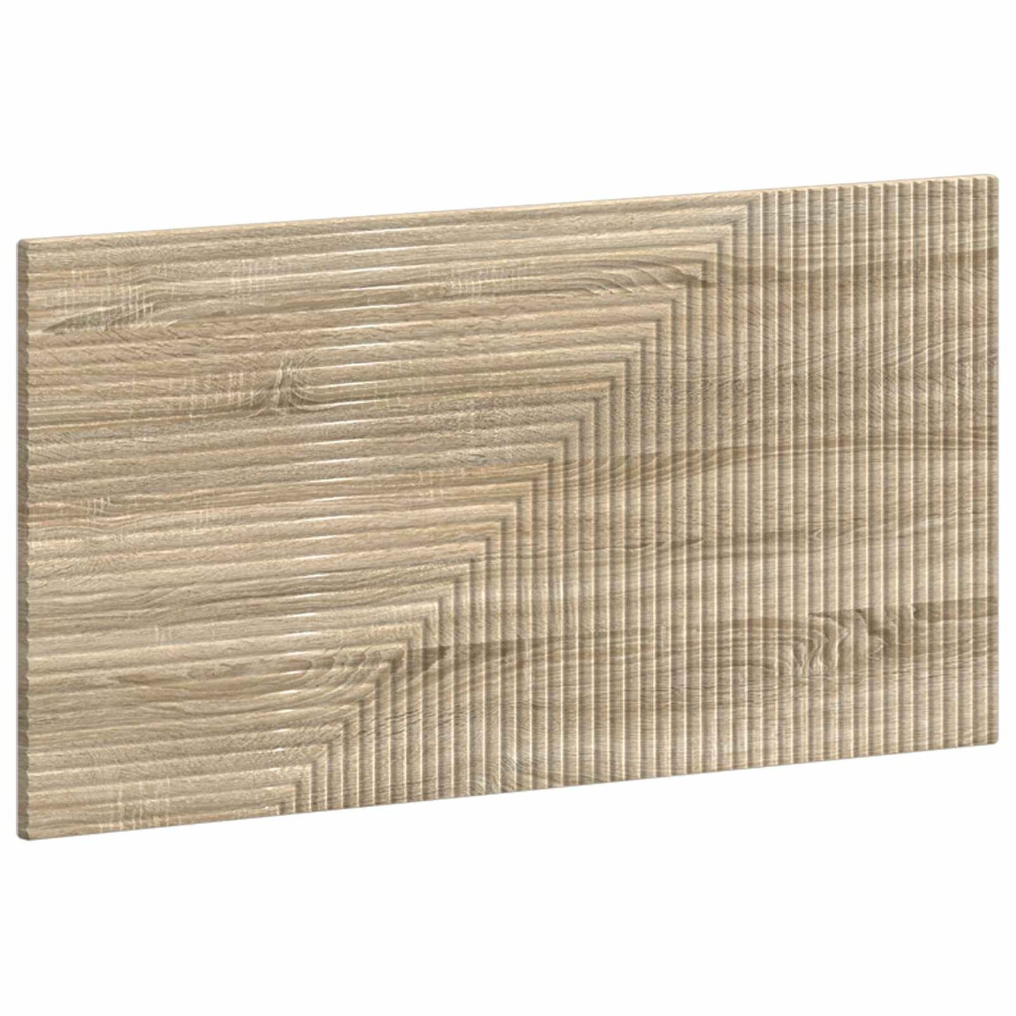 vidaXL Wall-Mounted Headboard HAARLEM Sonoma Oak Engineered Wood 2