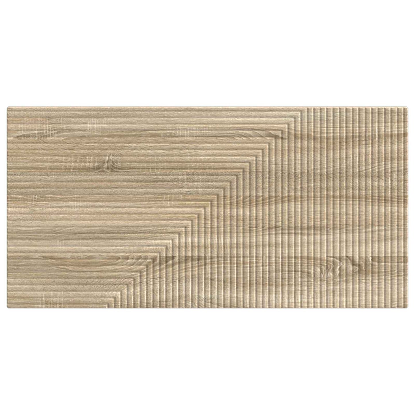 vidaXL Wall-Mounted Headboard HAARLEM Sonoma Oak Engineered Wood 3