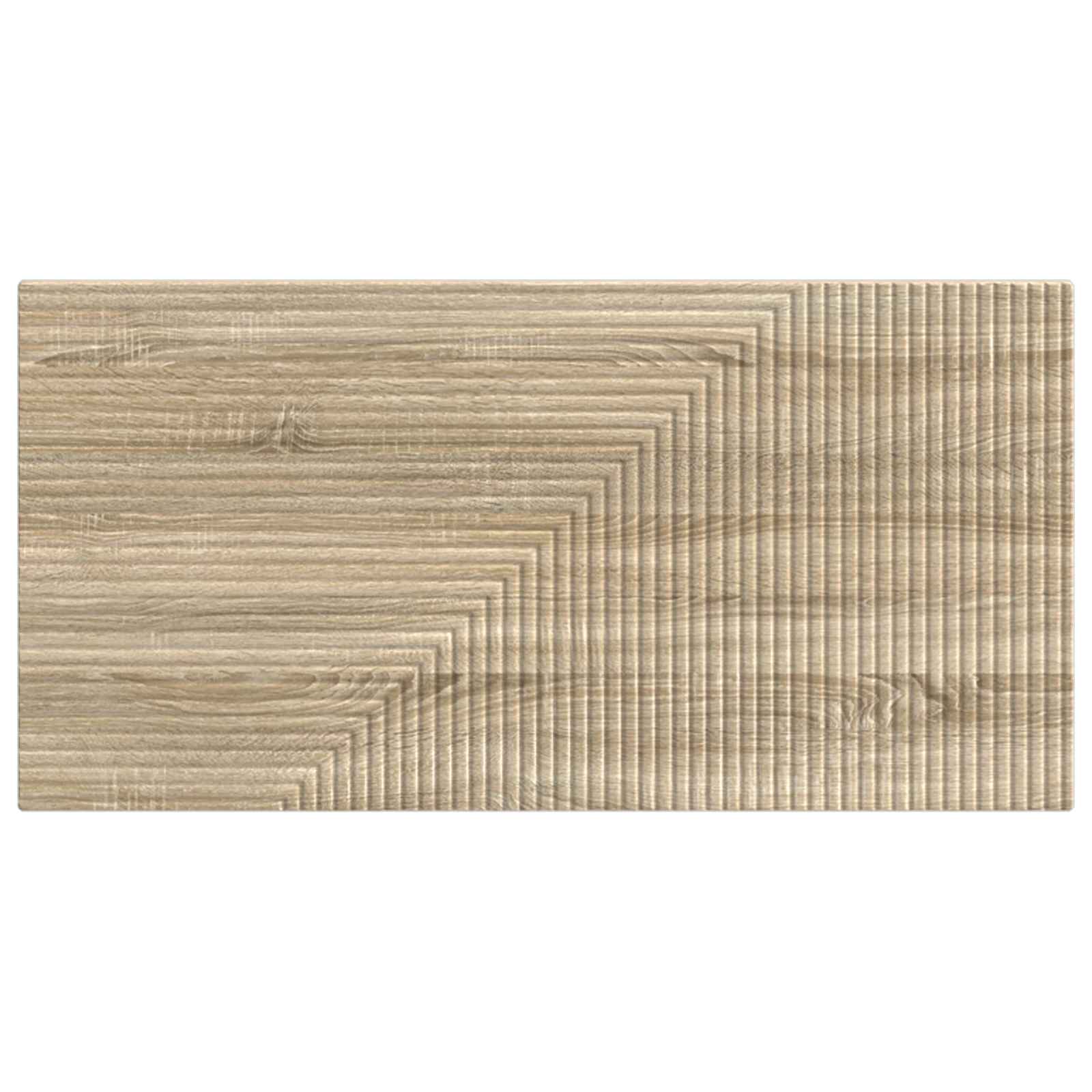 vidaXL Wall-Mounted Headboard HAARLEM Sonoma Oak Engineered Wood 3