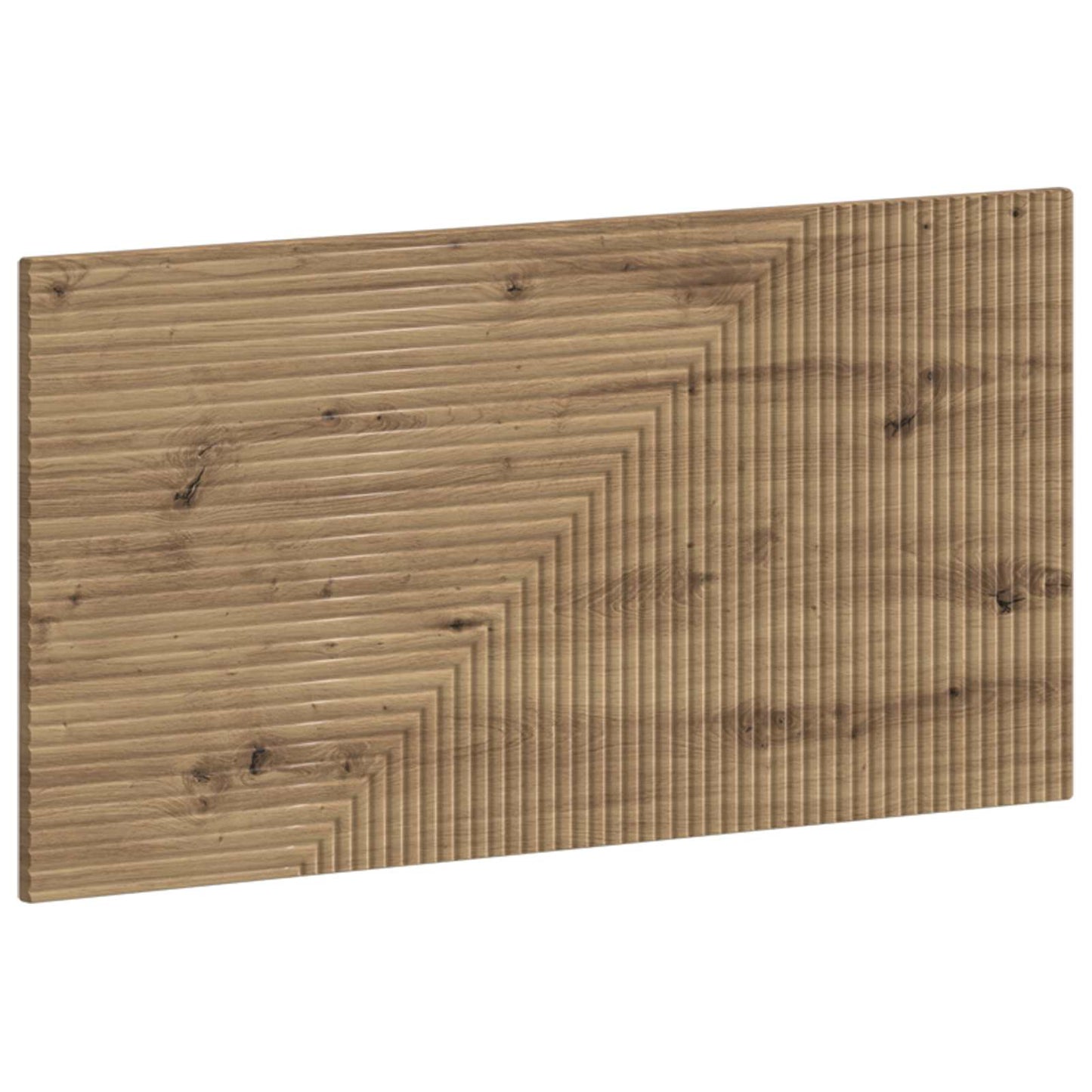 vidaXL Wall-Mounted Headboard HAARLEM Artisan Oak Engineered Wood 2