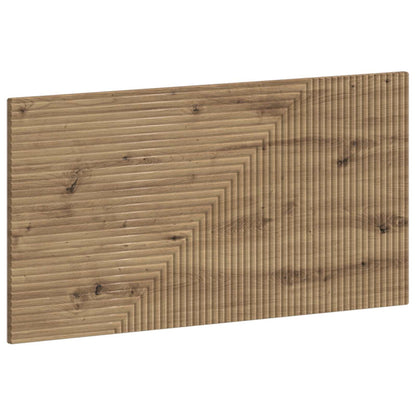 vidaXL Wall-Mounted Headboard HAARLEM Artisan Oak Engineered Wood 2