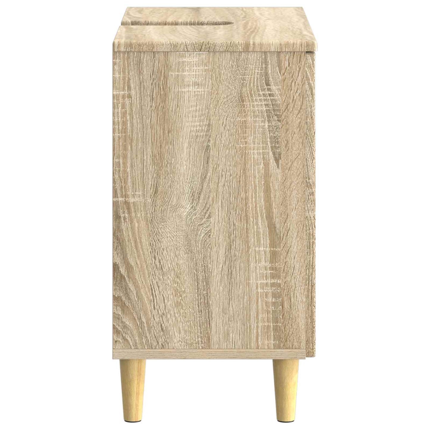 vidaXL Bathroom Sink Cabinet DELFT Sonoma Oak 59.5 x 31.5x 59 cm 5