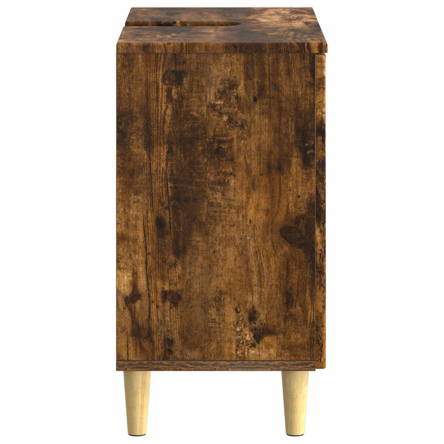 vidaXL Bathroom Sink Cabinet DELFT Smoked Oak 59.5 x 31.5x 59 cm 5