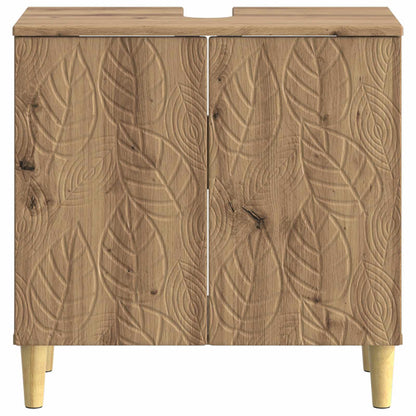 vidaXL Bathroom Sink Cabinet DELFT Artisan Oak 59.5 x 31.5x 59 cm 4