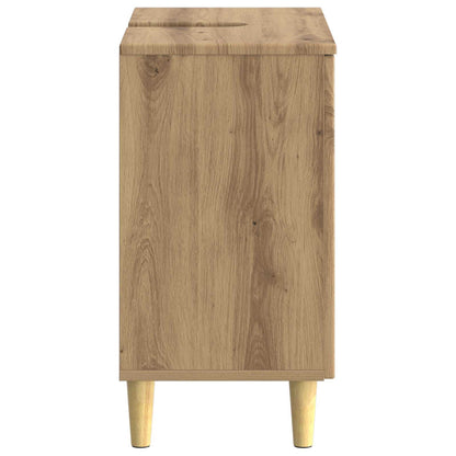 vidaXL Bathroom Sink Cabinet DELFT Artisan Oak 59.5 x 31.5x 59 cm 5