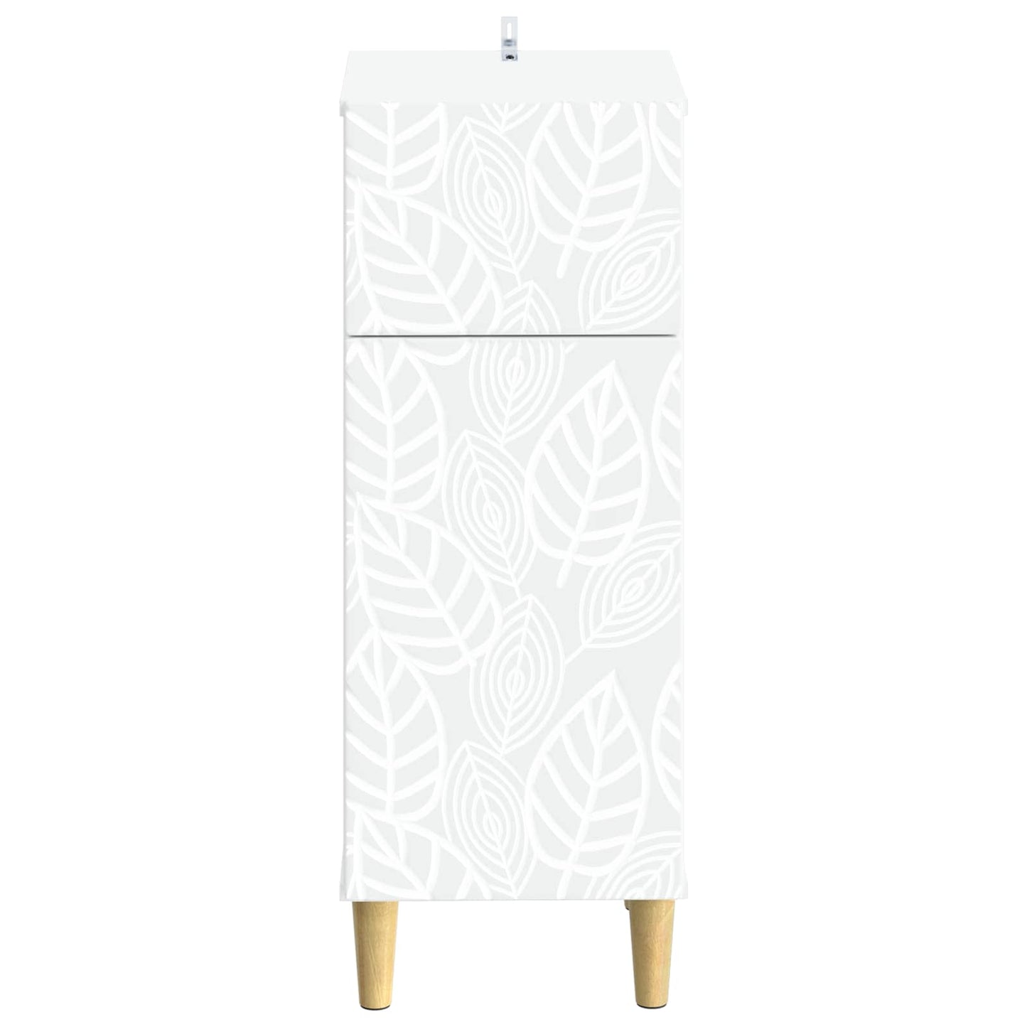 vidaXL Bathroom Storage Cainet DELFT White 30 x 31 x 80 cm 4