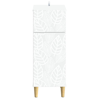 vidaXL Bathroom Storage Cainet DELFT White 30 x 31 x 80 cm 4