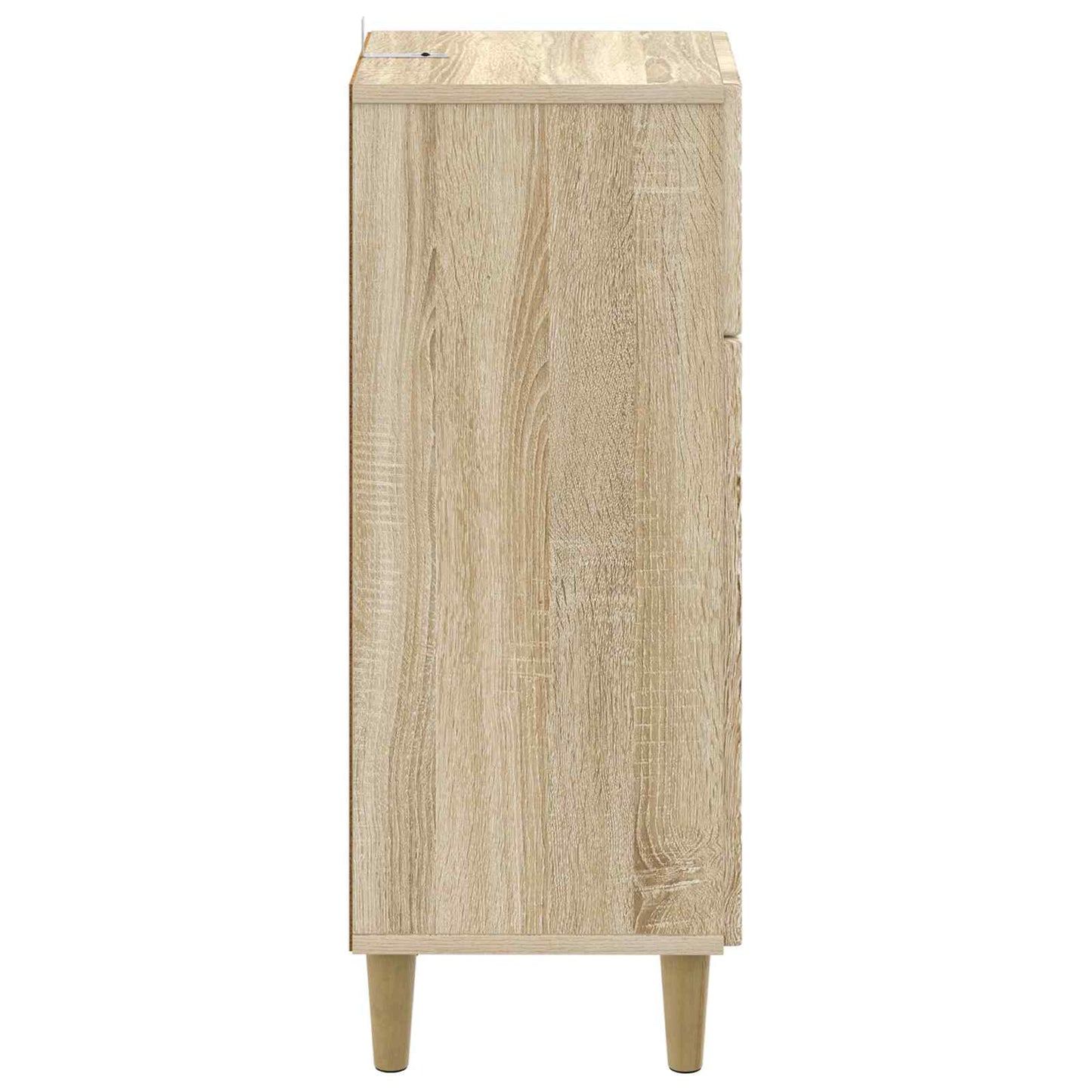 vidaXL Bathroom Storage Cainet DELFT Sonoma Oak 30 x 31 x 80 cm 5
