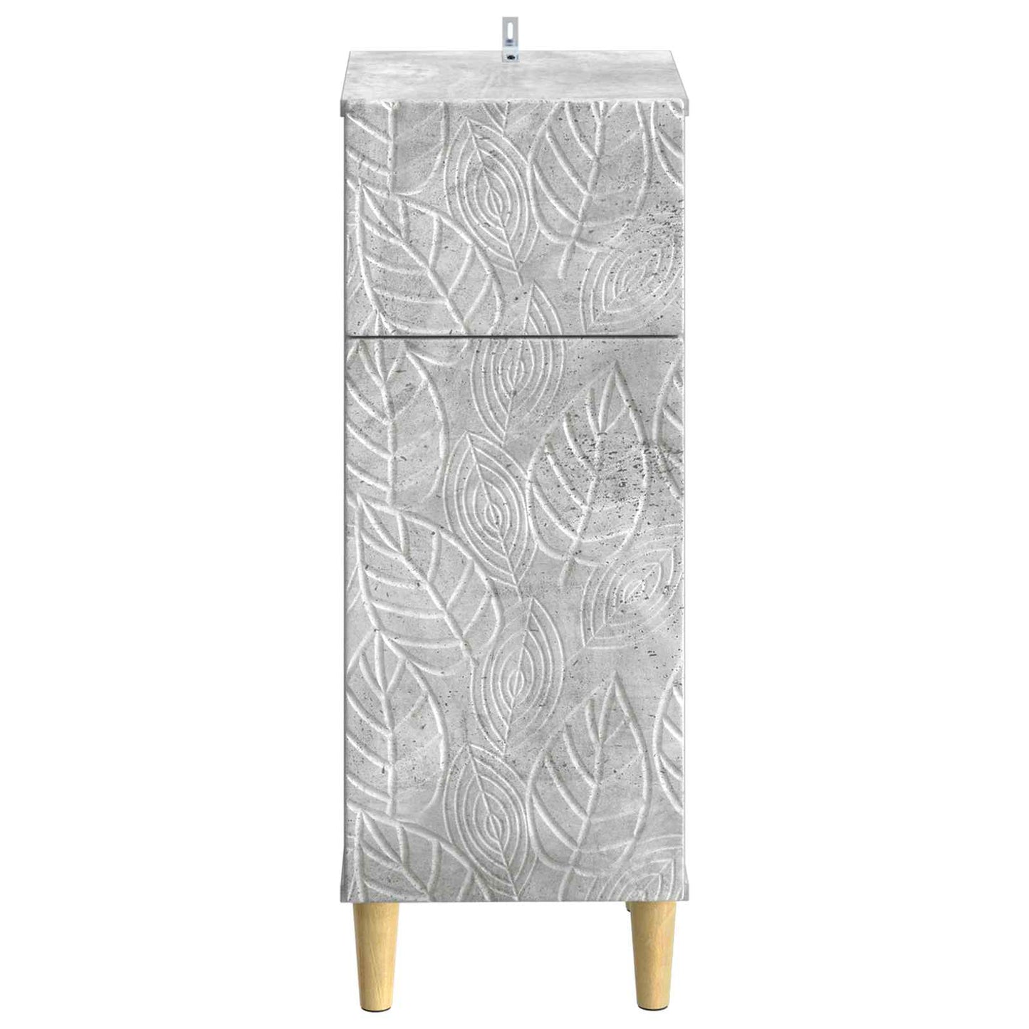 vidaXL Bathroom Storage Cainet DELFT Concrete Grey 30 x 31 x 80 cm 4