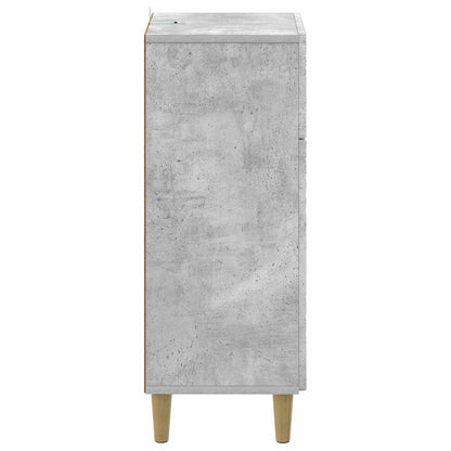 vidaXL Bathroom Storage Cainet DELFT Concrete Grey 30 x 31 x 80 cm 5