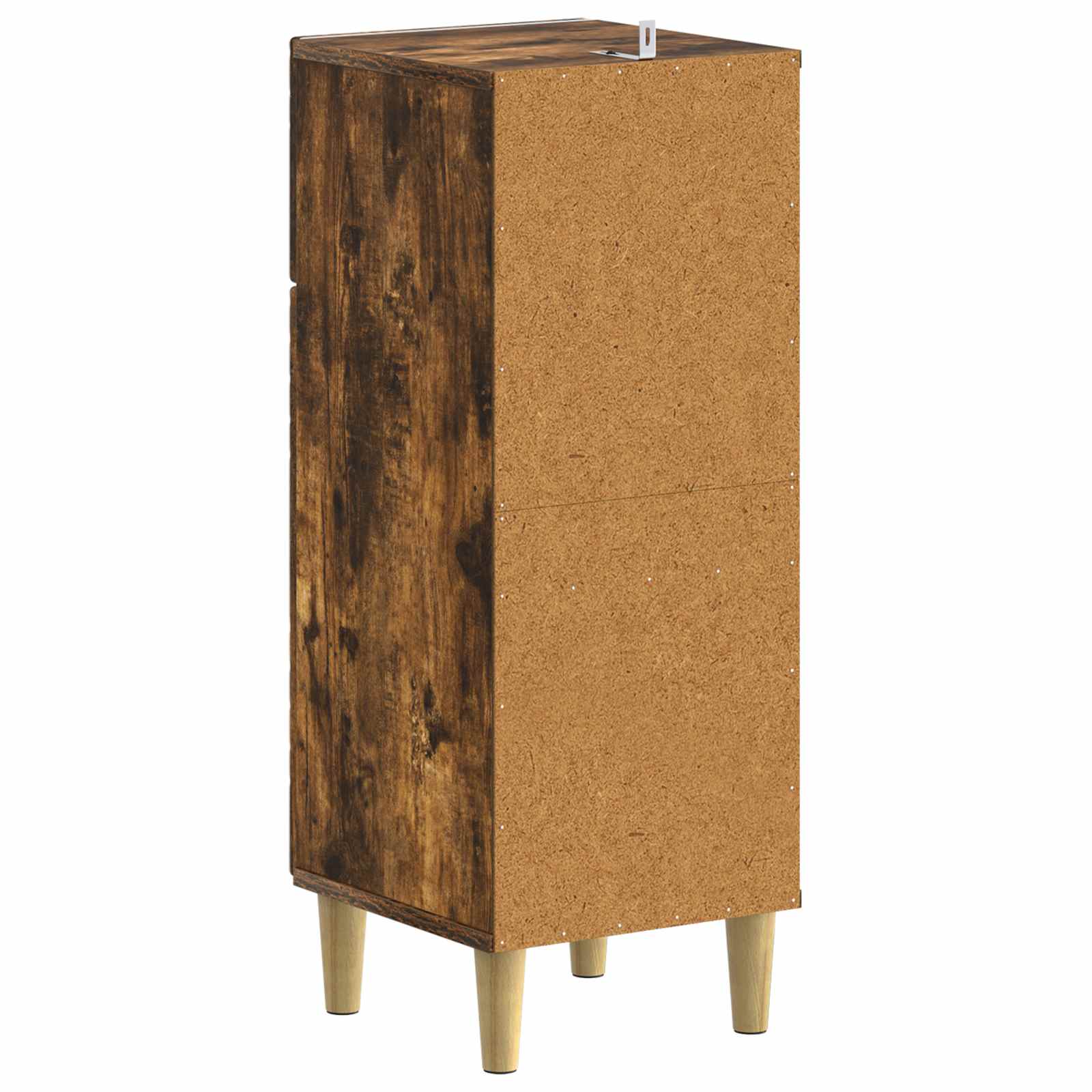 vidaXL Bathroom Storage Cainet DELFT Smoked Oak 30 x 31 x 80 cm 6